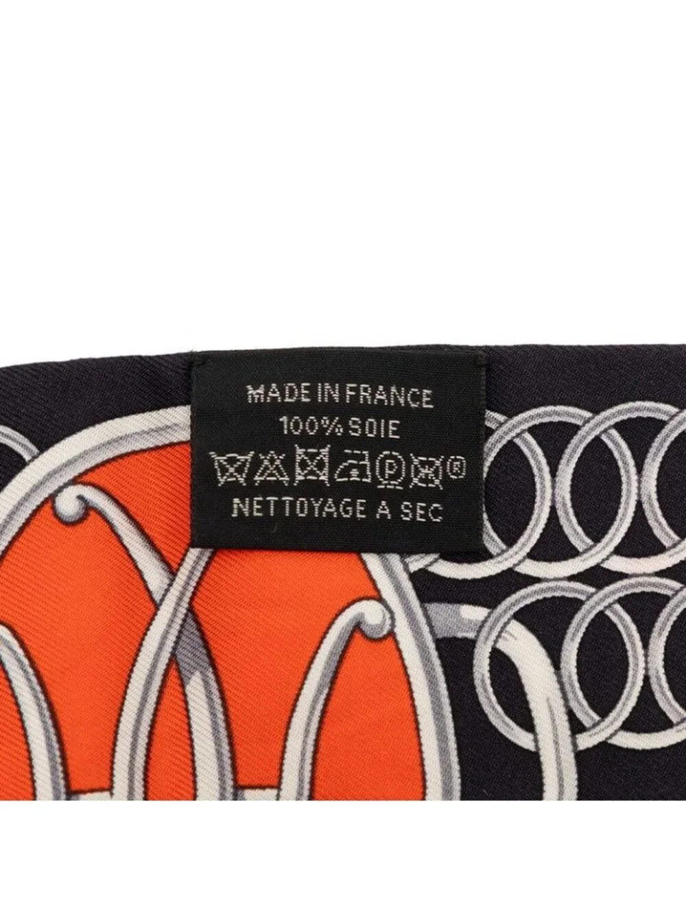 Hermes Twilly Lift Profile Scarf Black Multicolor Silk - Picture 5 of 5